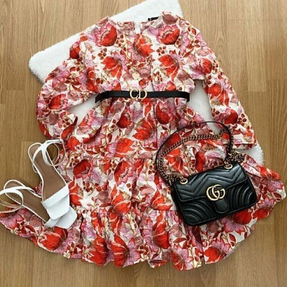 ZARA BLOGGER FAVE!!! Mini Dress with Ruffled Hem NWT LAST ONE!!! - Picture 16 of 16